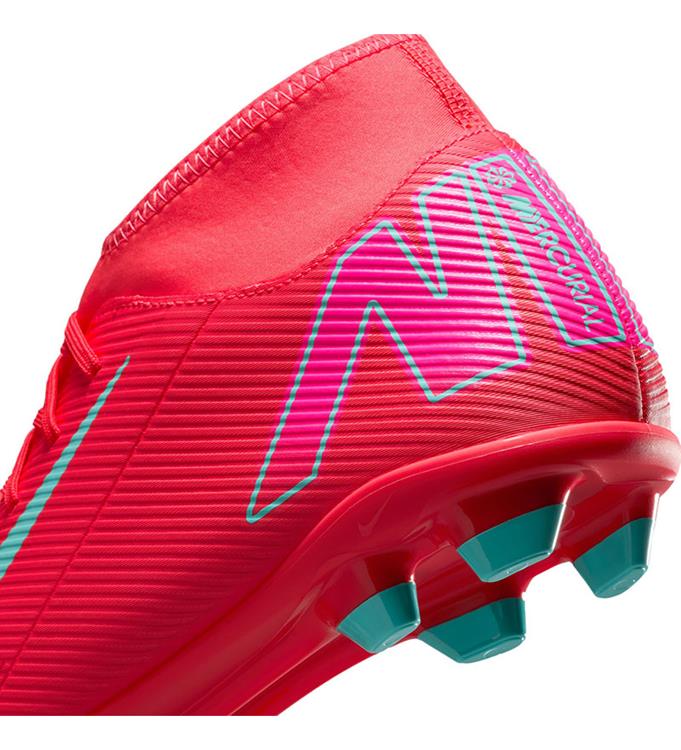 Nike Men Superfly 10 Club FG/MG Voetbalschoenen EMBER-GLOW-AURORA-GREEN