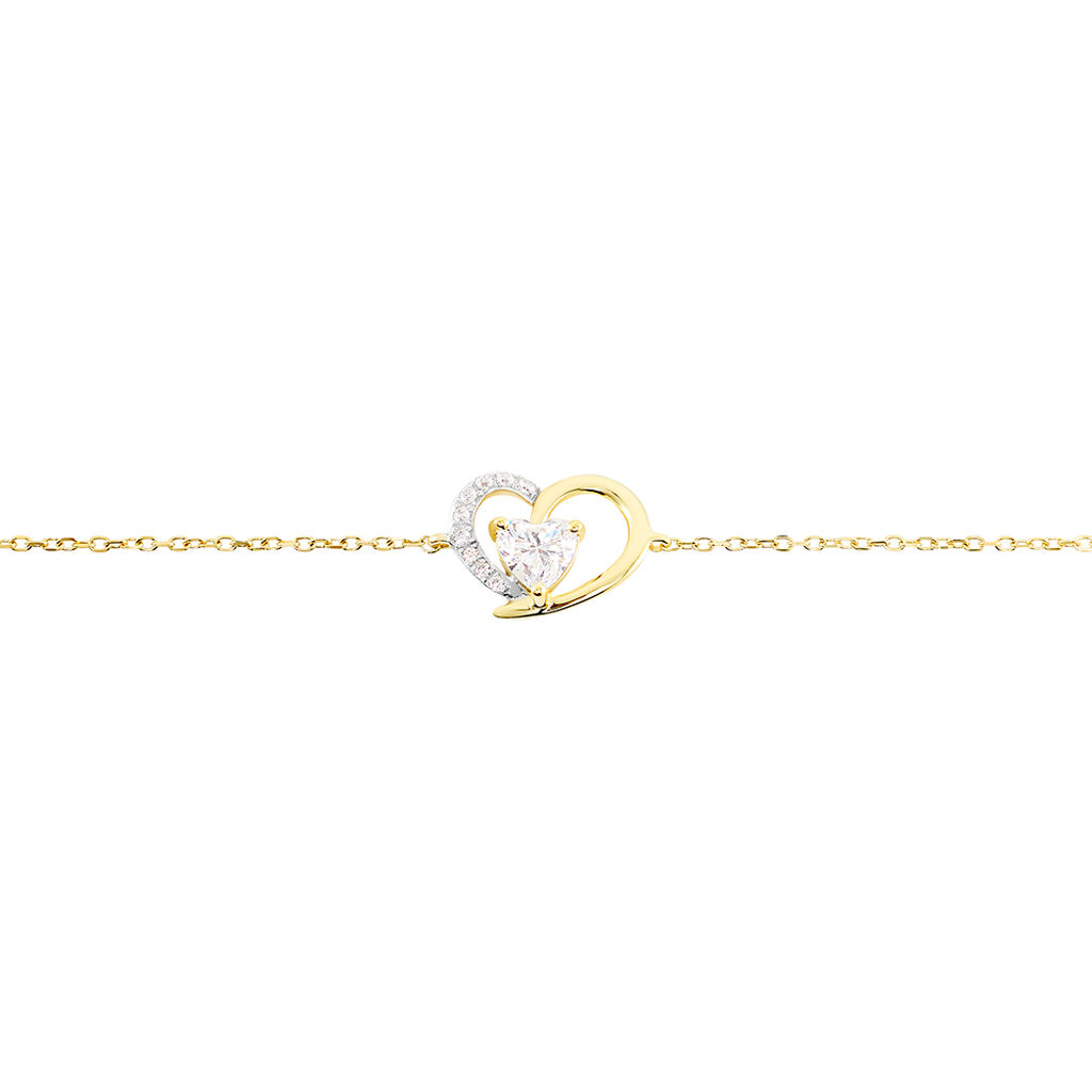 Bracelet Eliana Or Jaune Oxyde De Zirconium