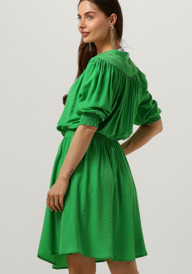 MINUS groene minus mini jurk ayame short dress