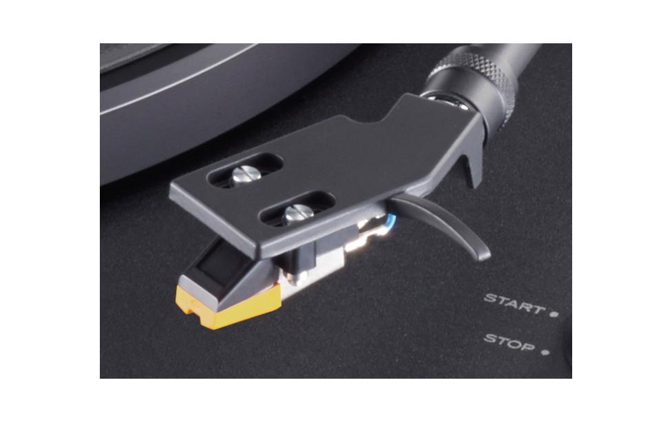 Plattenspieler mit Bluetooth TN-280BT Schwarz<br>Analog-Plattenspieler mit Phono EQ, Bluetooth und 2 Geschwindigkeiten