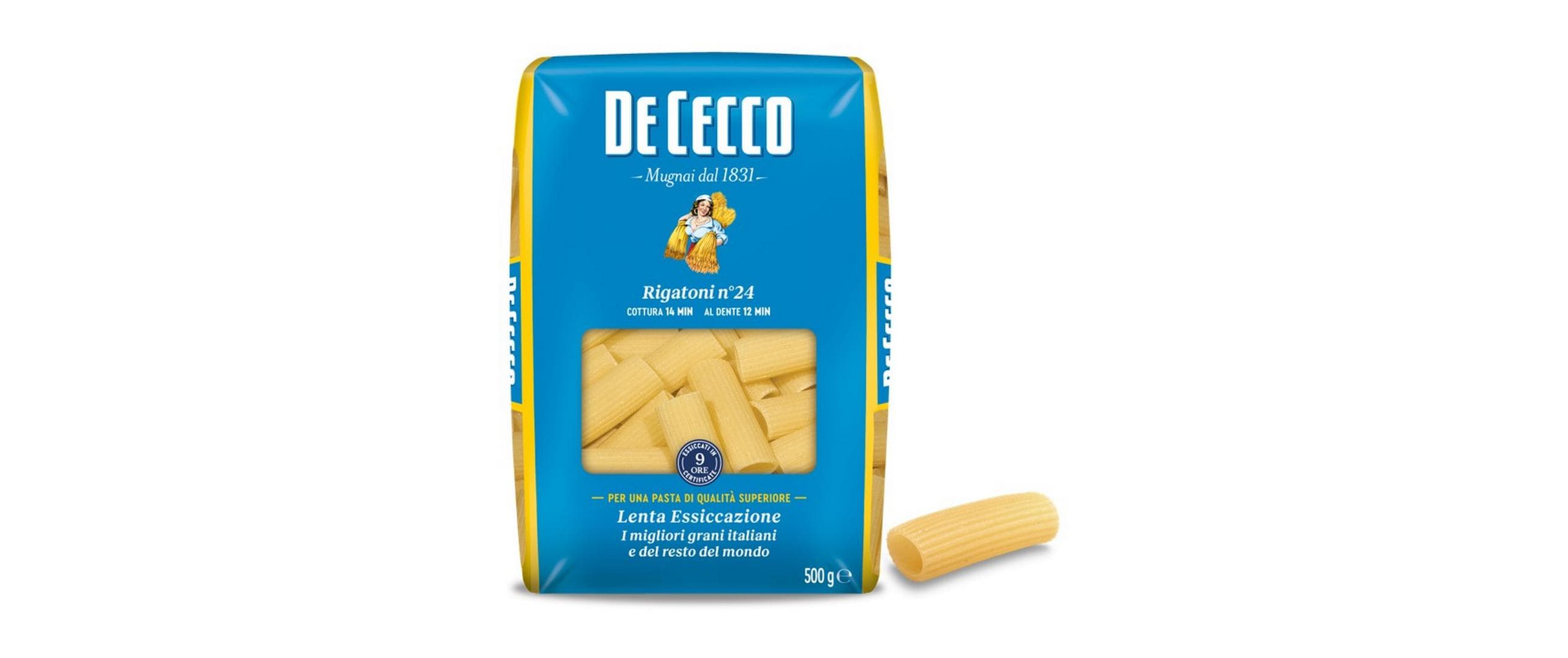 Teigwaren Rigatoni Nr.24 500 gPasta aus Hartweizengriess