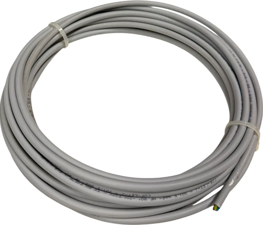 Installationskabel 3X1,5 mm² – 10 meter