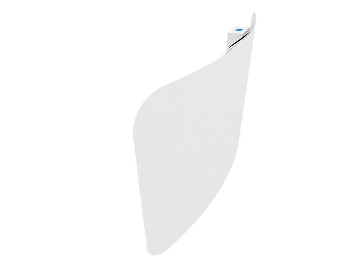 Radiateur à inertie pierre naturelle Mazda Curvado Dual Kherr blanc 1500 W