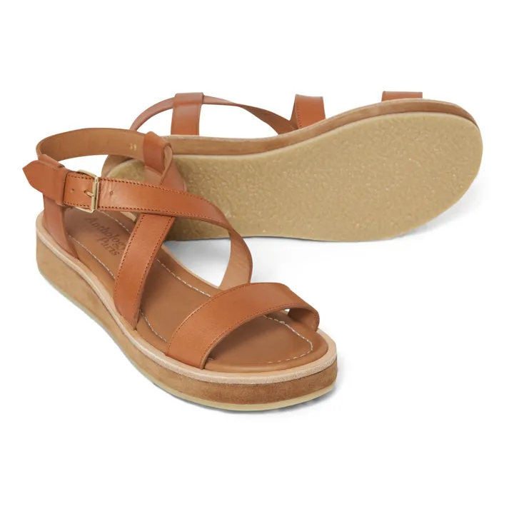 Anthology Paris Sandales Otte Cuir | Camel