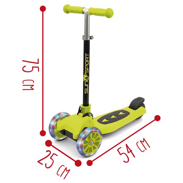 Trottinette Twist 3 roues lumineuses