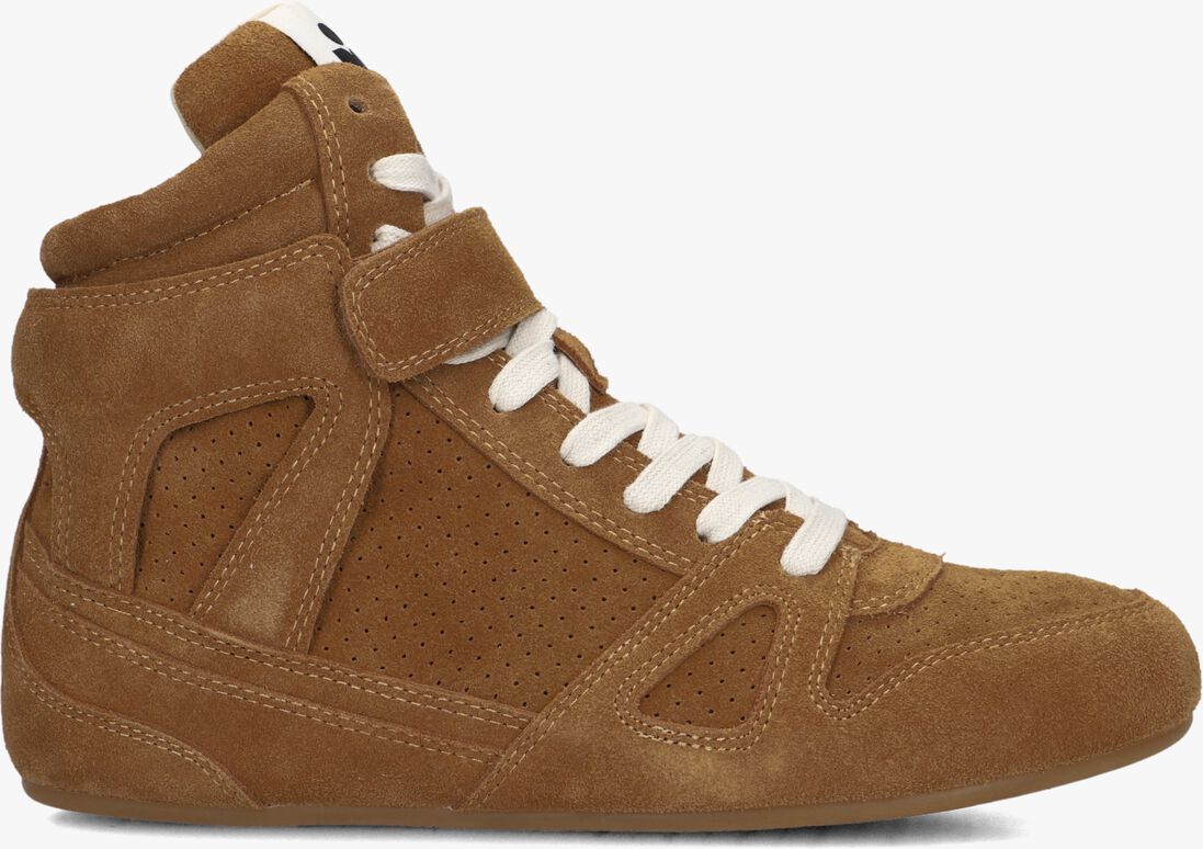 cognac isabel marant sneakers senny high-gb