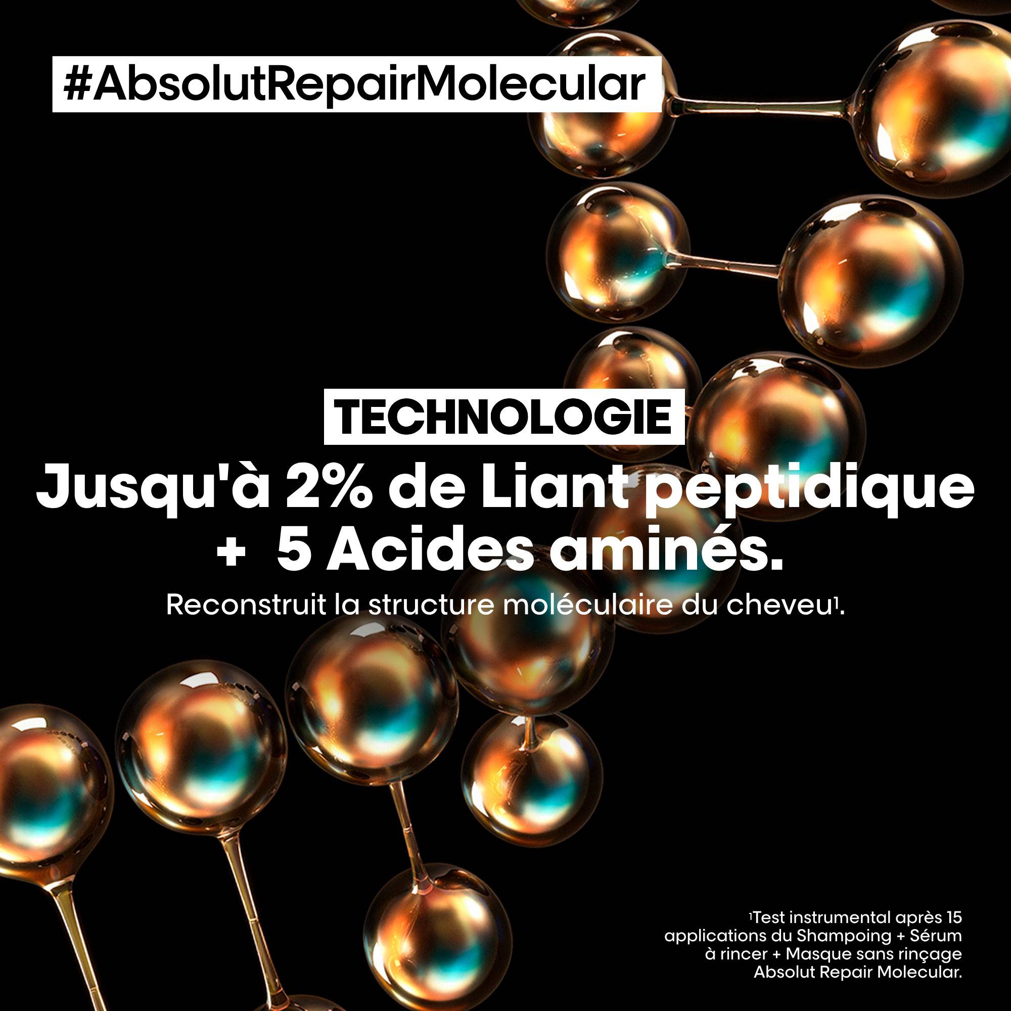 Sérum à rincer professionnel Absolut Repair Molecular / 250ml