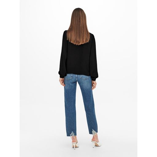 JDY Ellis Lace Bluse, Black, 38