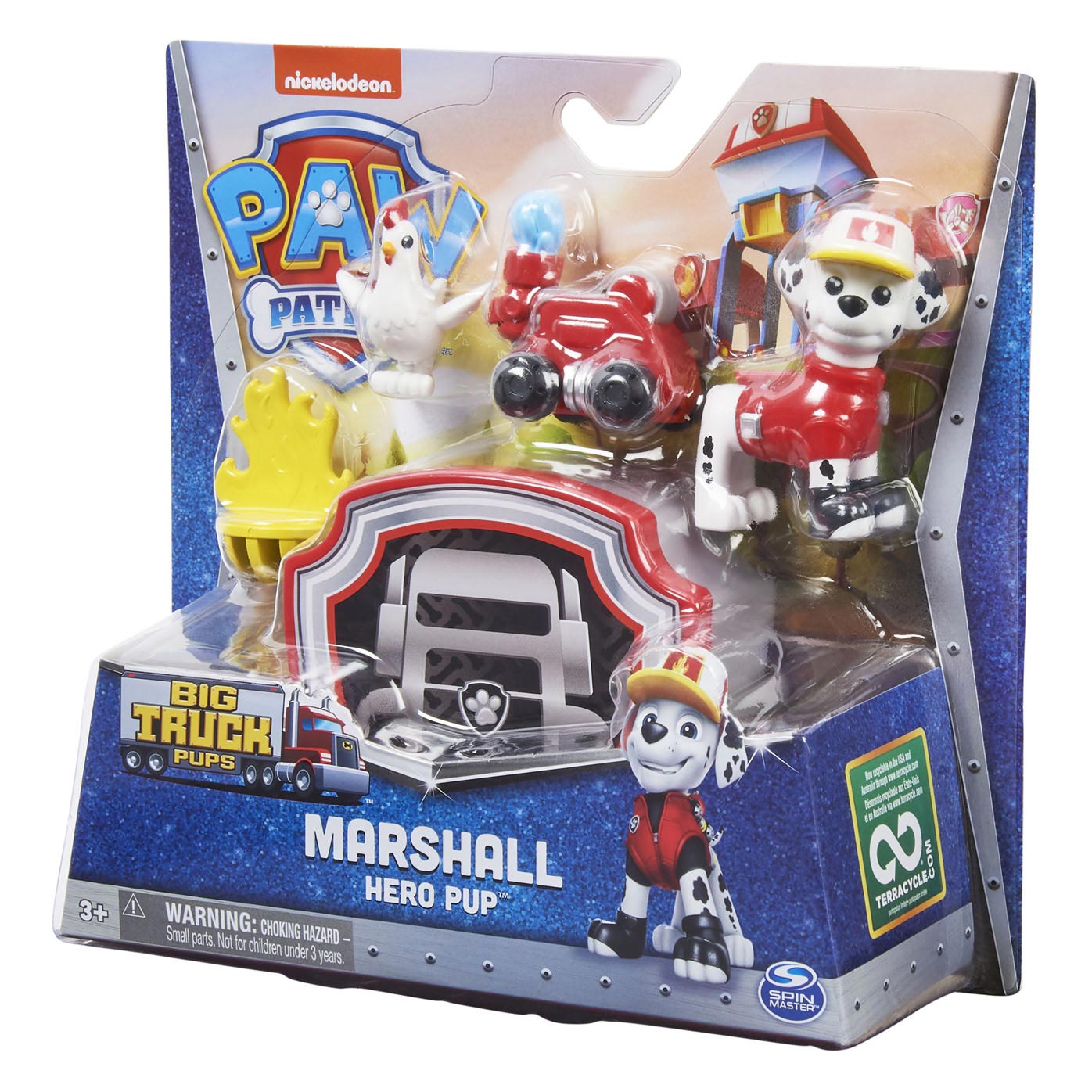 PAW Patrol Big Truck Pups - Marshall Speelfiguur