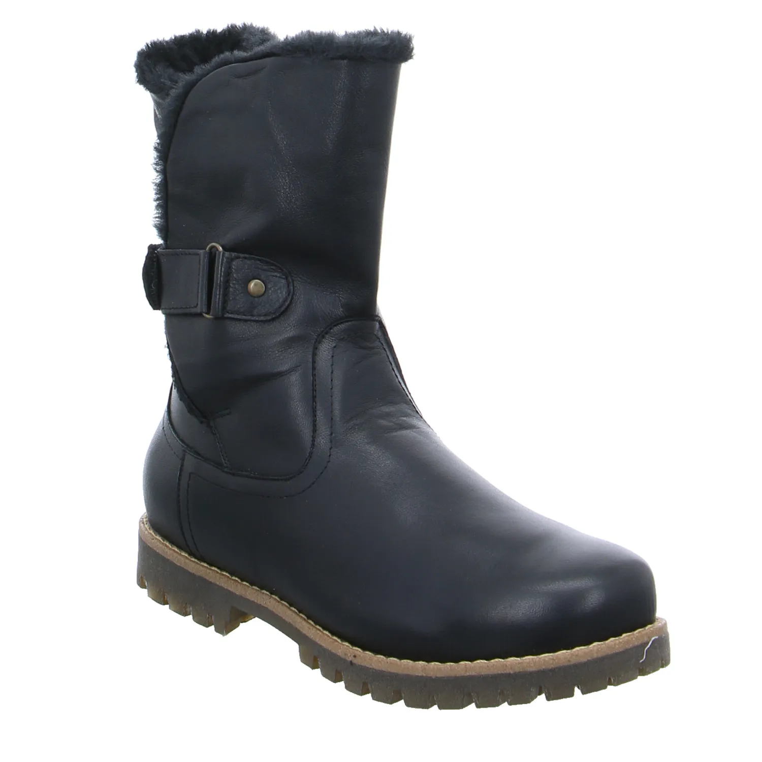 ANDREA CONTI Boot Schwarz Leder  mit Wechselfussbett