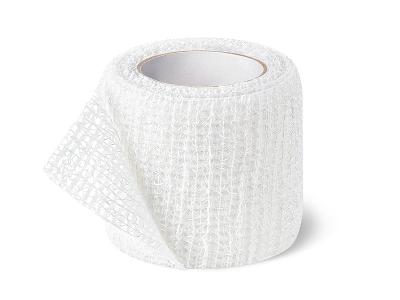 DermaPlast Gazebinde Cofix weiss 4 cm x 4 m Zur Fixation von Wundauflagen