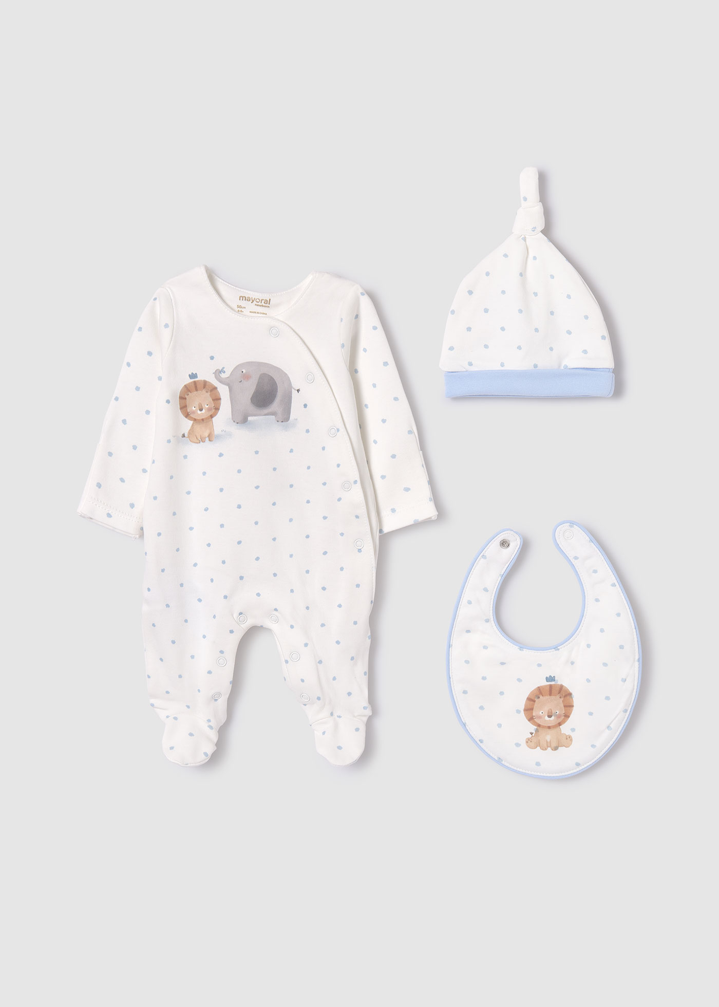 Conjunto de bebê Better Cotton de 3 peças