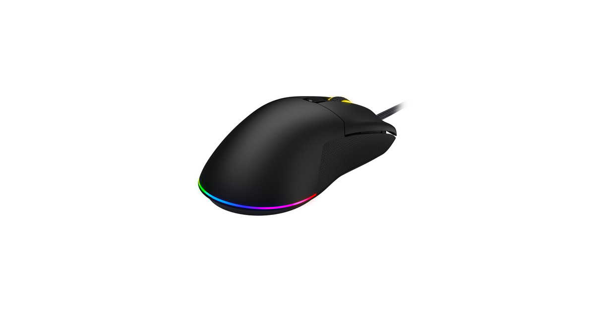 HatorPulsar 3 gaming muis  (Zwart, 400 - 12.000 DPI, RGB)