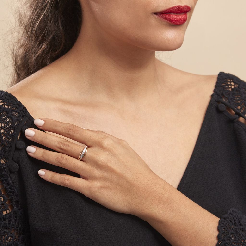 Bague Solena Or Jaune Diamant