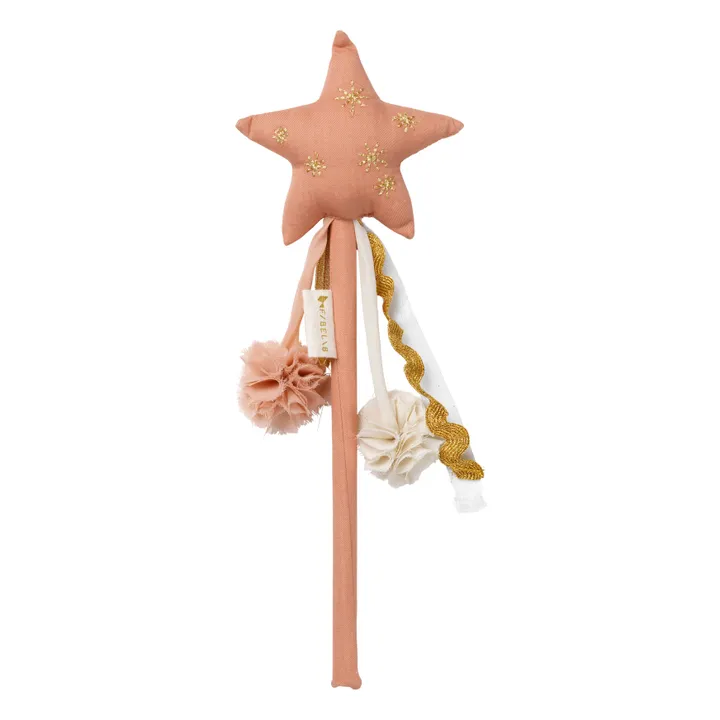 Fabelab Baguette magique en coton bio | Rose