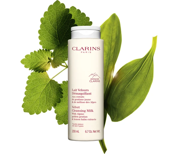 Clarins Lait Démaquillant​ Visage​ Aux extraits de gentiane jaune