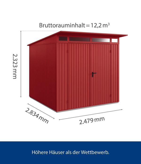 Hörmann Berry-Gerätehaus Classic-P Typ 2,