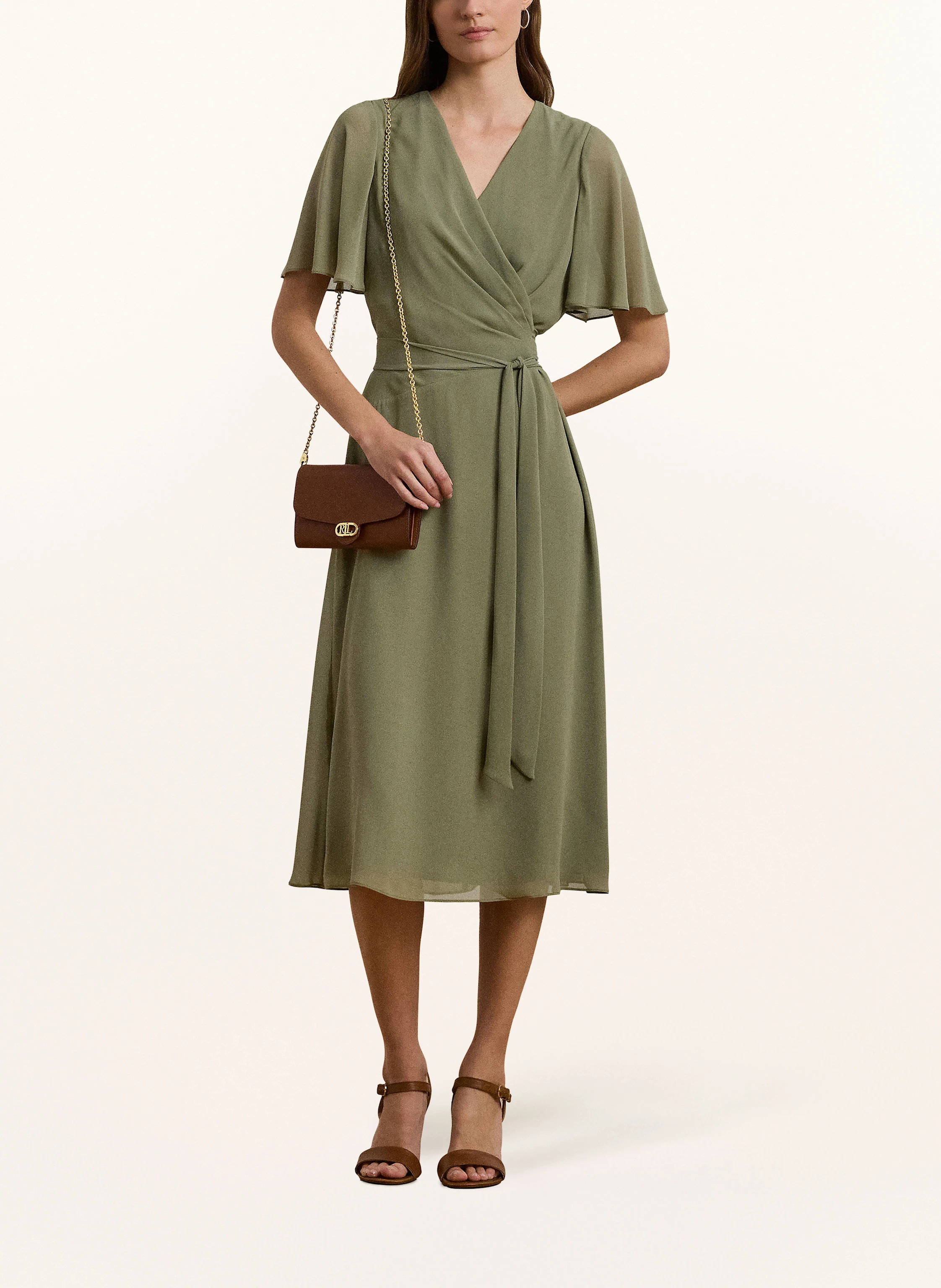 LAUREN RALPH LAUREN Kleid in Wickeloptik