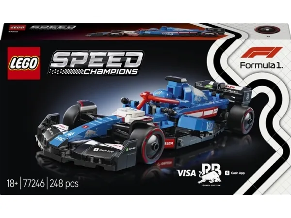 LEGO Speed Champions 77246 Visa Cash App RB VCARB 01 F1-racerbil