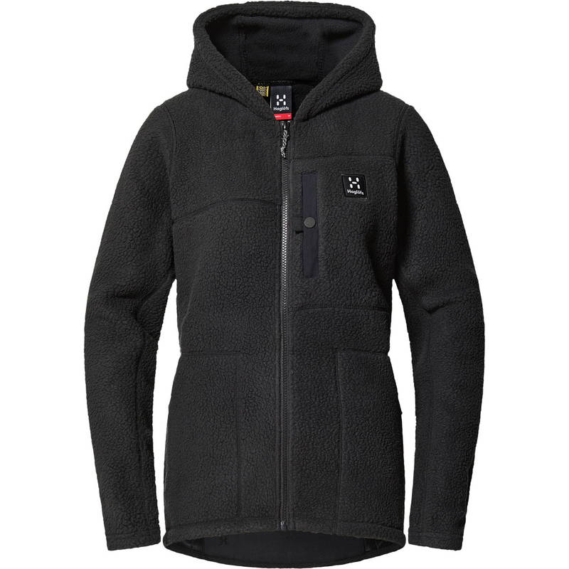 Haglöfs Malung Pile Hood Fleecetrøje Dame