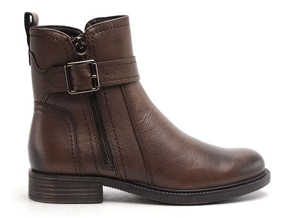 Tamaris boots bottine plates femme 25045 41 marron