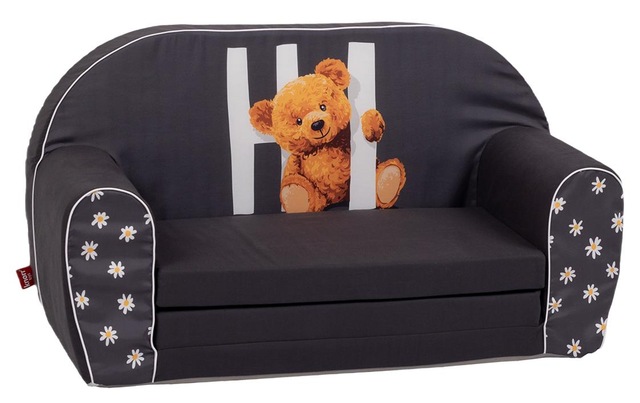 Knorrtoys® Kindersofa »«Lucky bear»« Ausklappbar