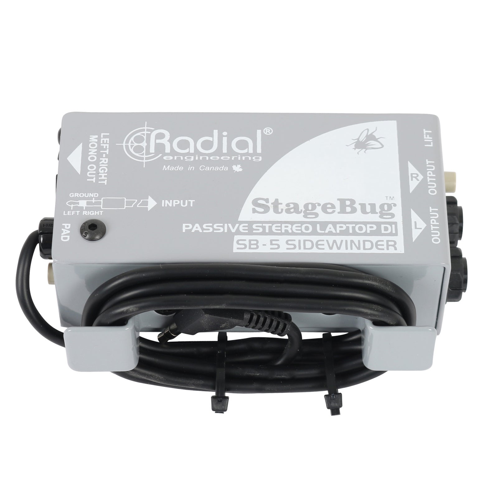 Radial StageBug SB-5 Laptop Passive Stereo Direct Box