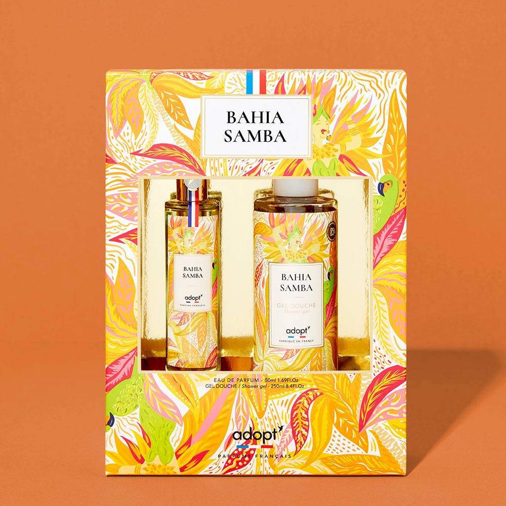Bahia samba - Coffret eau de parfum 50ml + gel douche