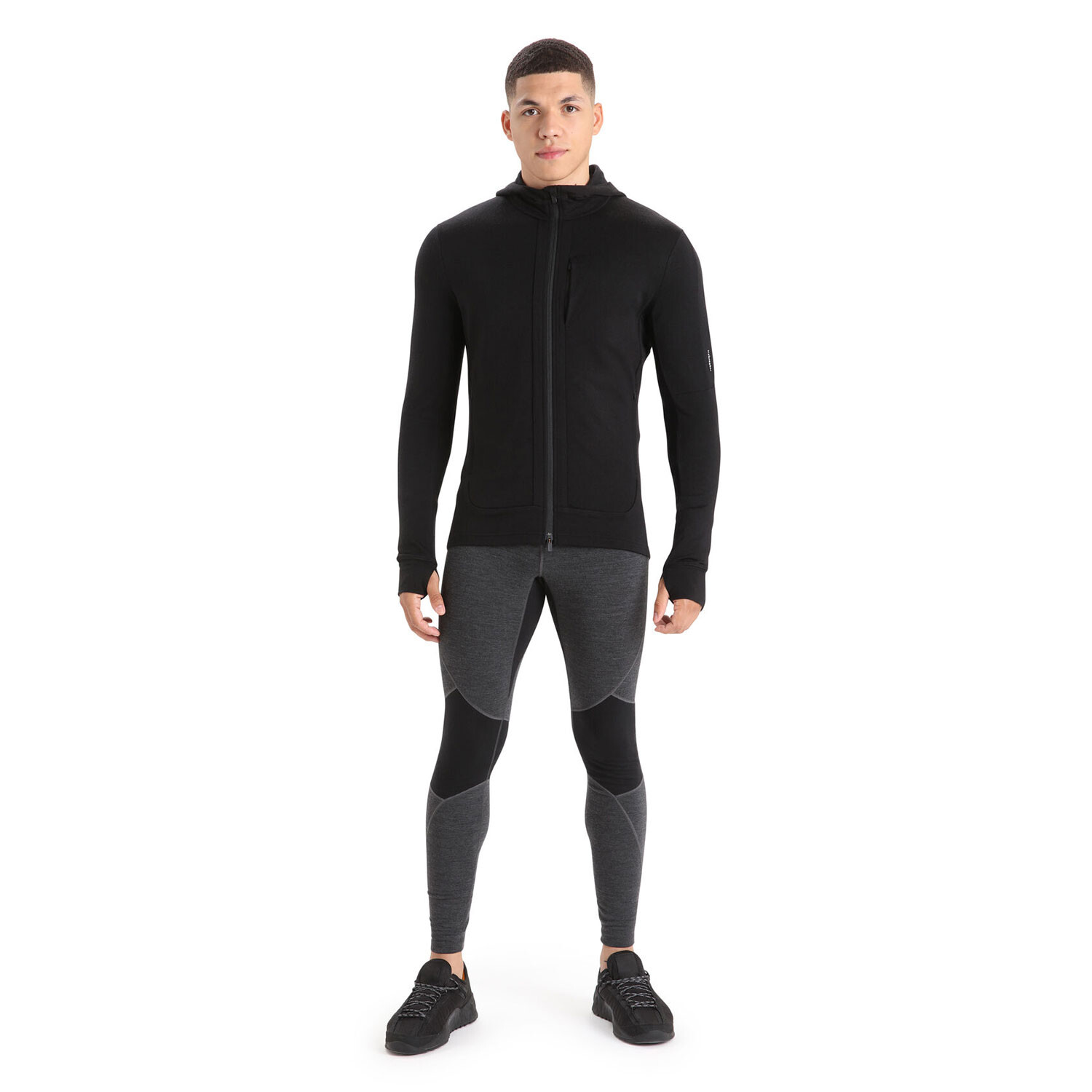 Icebreaker Mens Quantum III L/S Zip