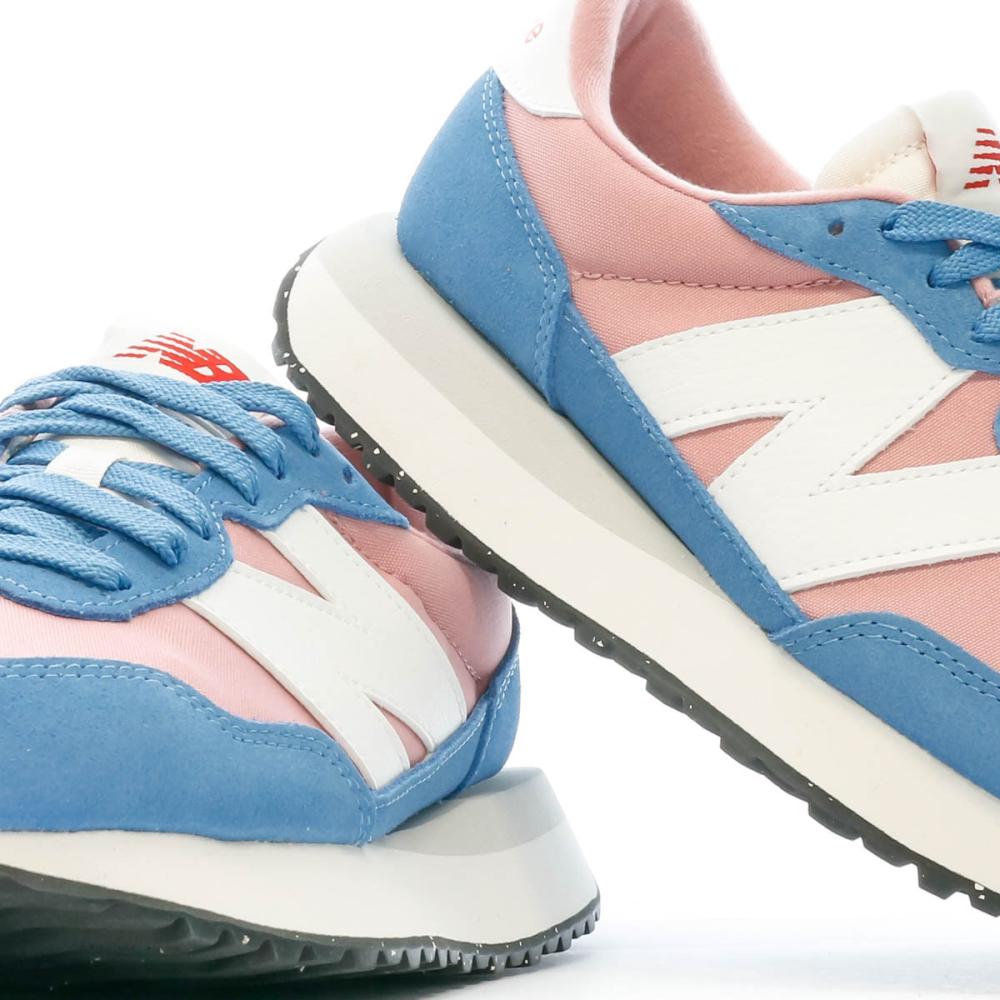 New Balance WS237 Baskets Rose/Bleu Femme New Balance