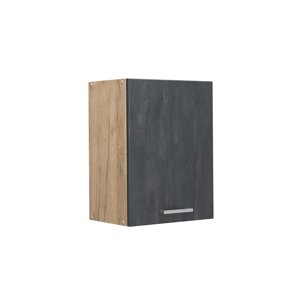 Vicco Hängeschrank R-Line Schwarz Beton Eiche 45 cm