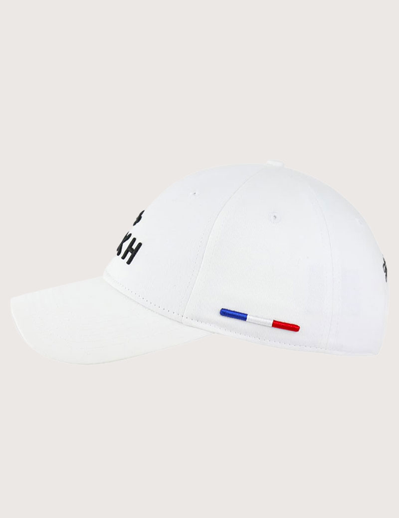 LXH CASQUETTE COTON PARIS BLANCHE