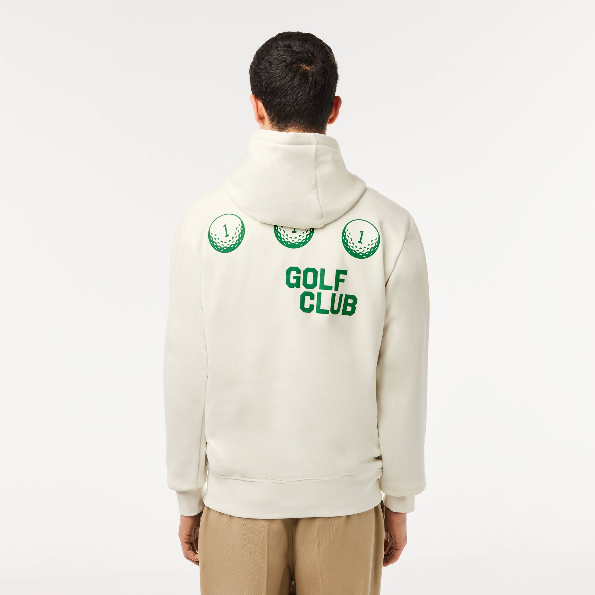 Sweatshirt à capuche homme Lacoste Golf relaxed fit Sweatshirts - Blanc - Lacoste - Homme