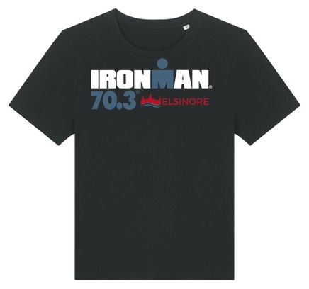 T-Shirt Manches Courtes Ironman 70.3 Elsinore Noir Femme