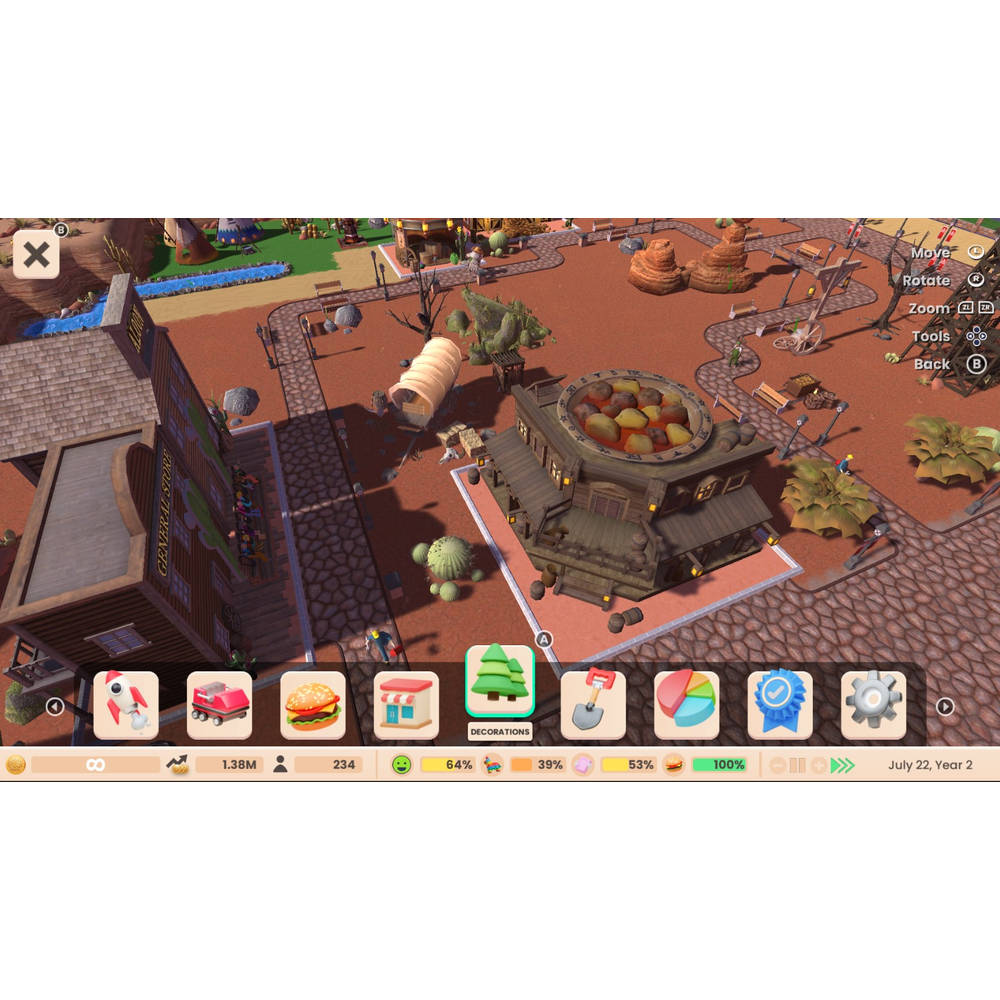 RollerCoaster Tycoon Adventures Deluxe PS5