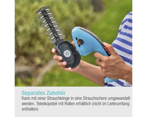 Accu grasschaar GARDENA ClassicCut Li 2.5Ah incl. USB-C laadkabel
