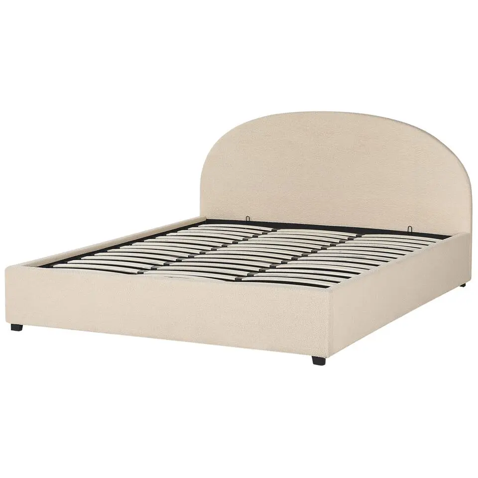 VAUCLUSE - Tweepersoonsbed - Beige - 180 x 200 cm - Polyester