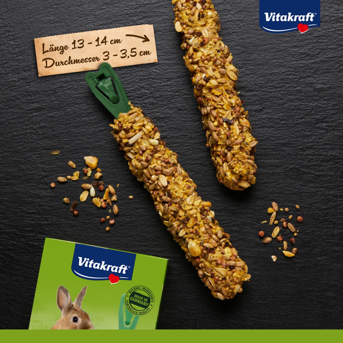 Vitakraft Kräcker Zwergkaninchen 3x2 Stück