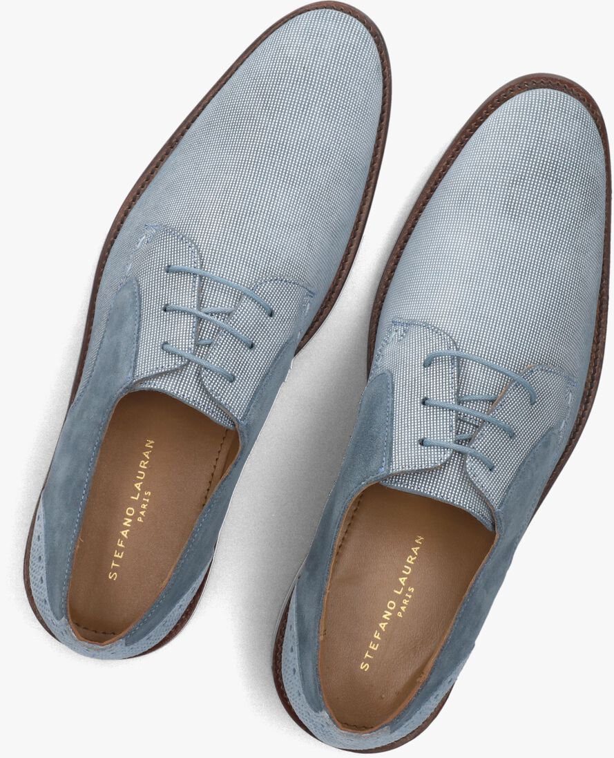 blauwe stefano lauran nette schoenen msh00100086.
