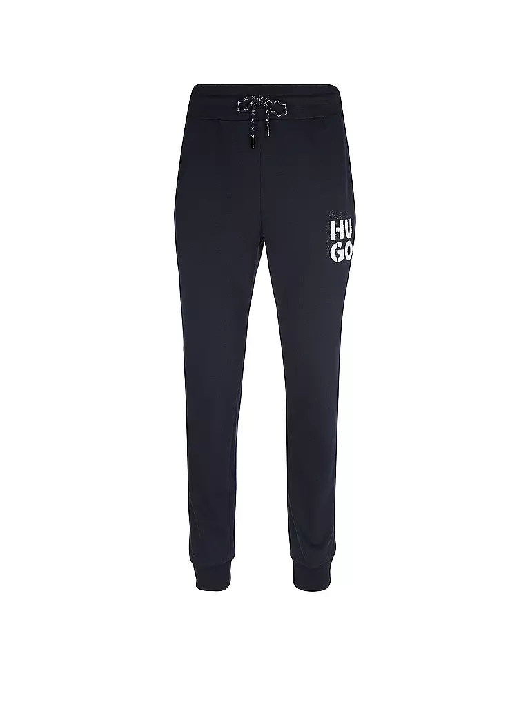 HUGO Loungewear Hose  blau