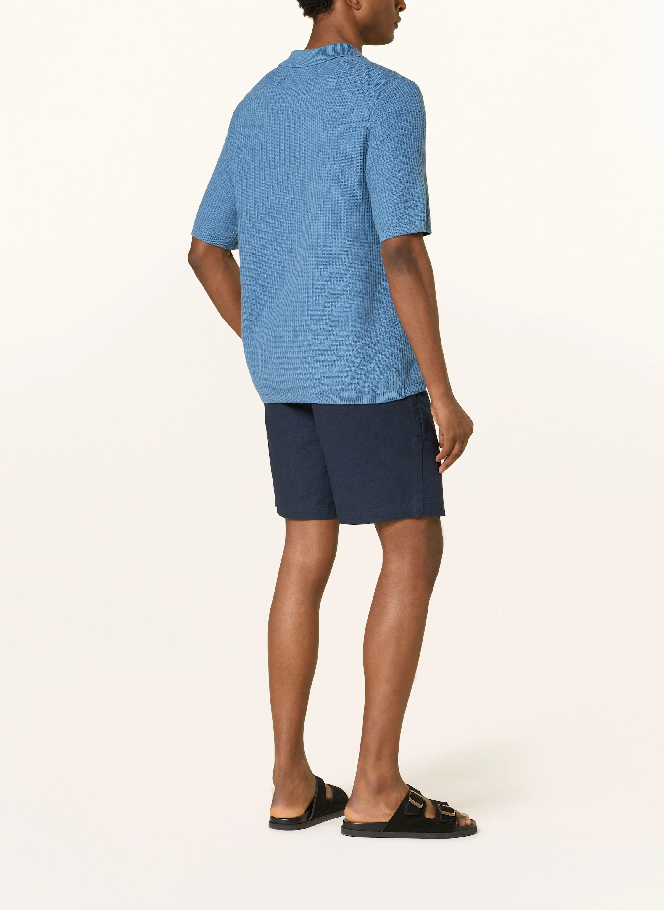 Barbour Shorts mit Leinen