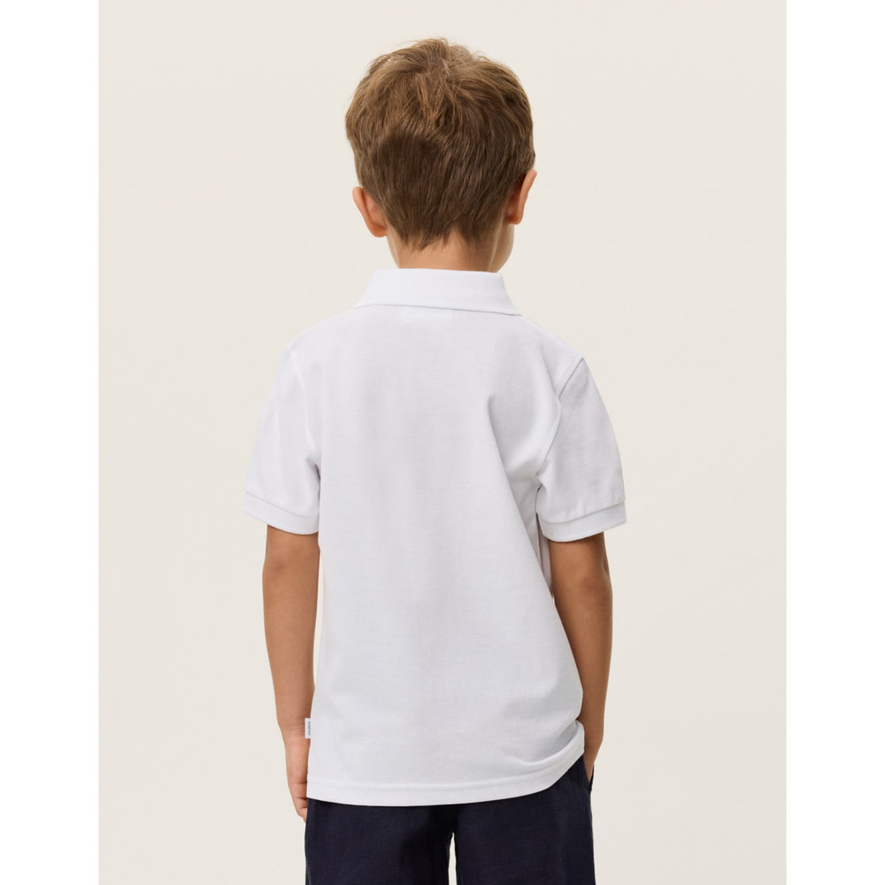 Køb Les Deux Kids White Pique Polo