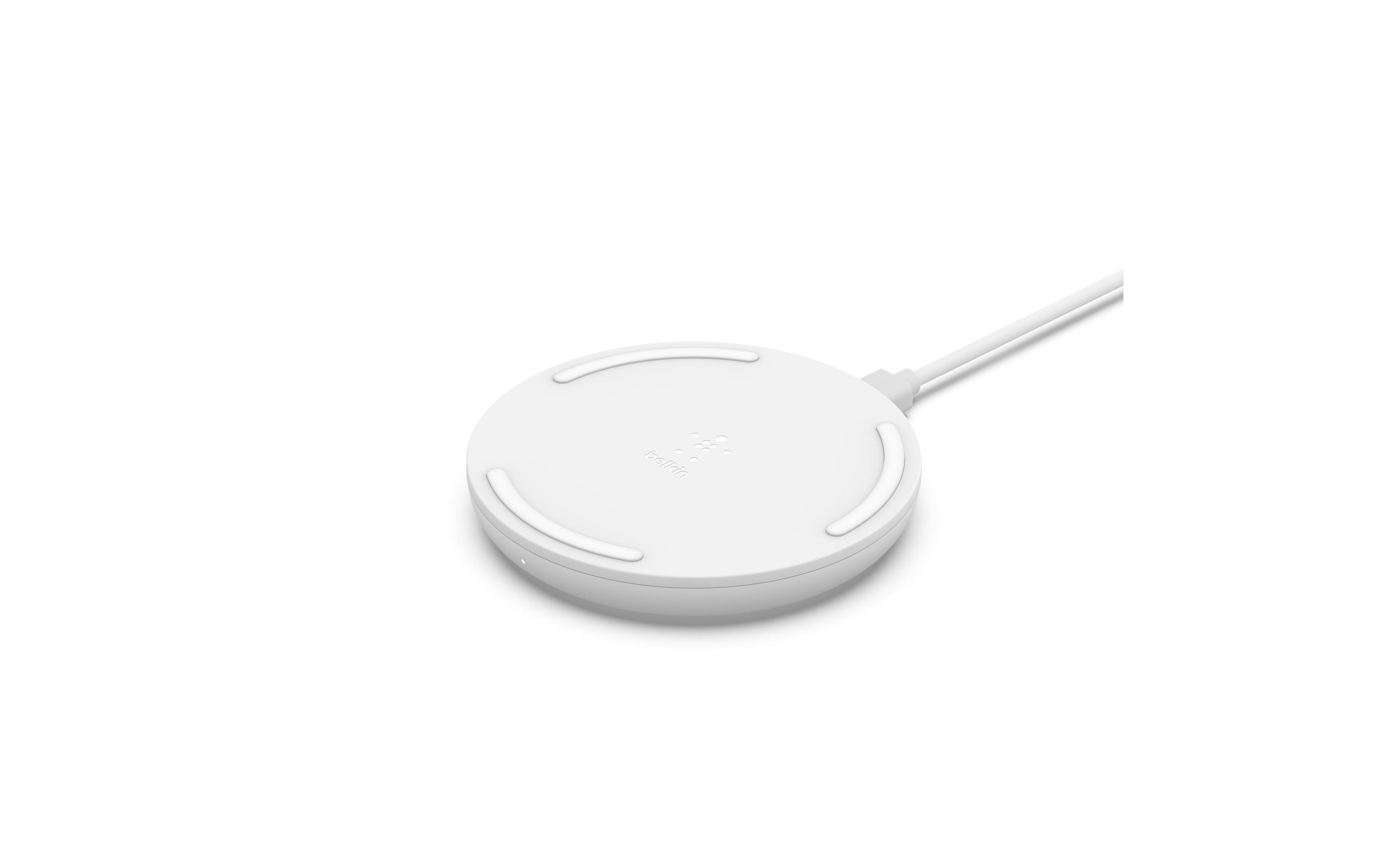 Wireless Charger Boost Charge 10W WeissLadepad für schnelles kabelloses Laden
