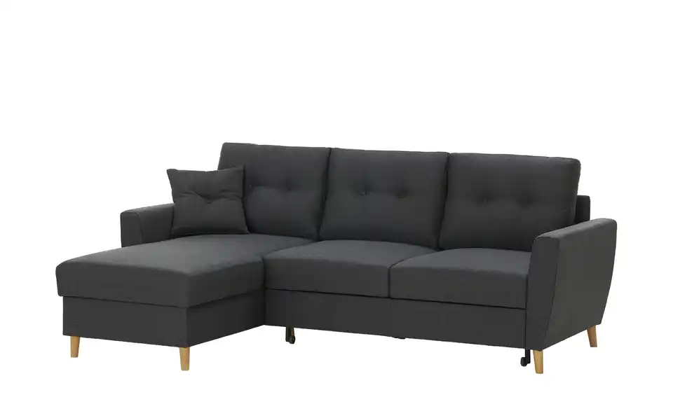 Ecksofa Carla Anthrazit links