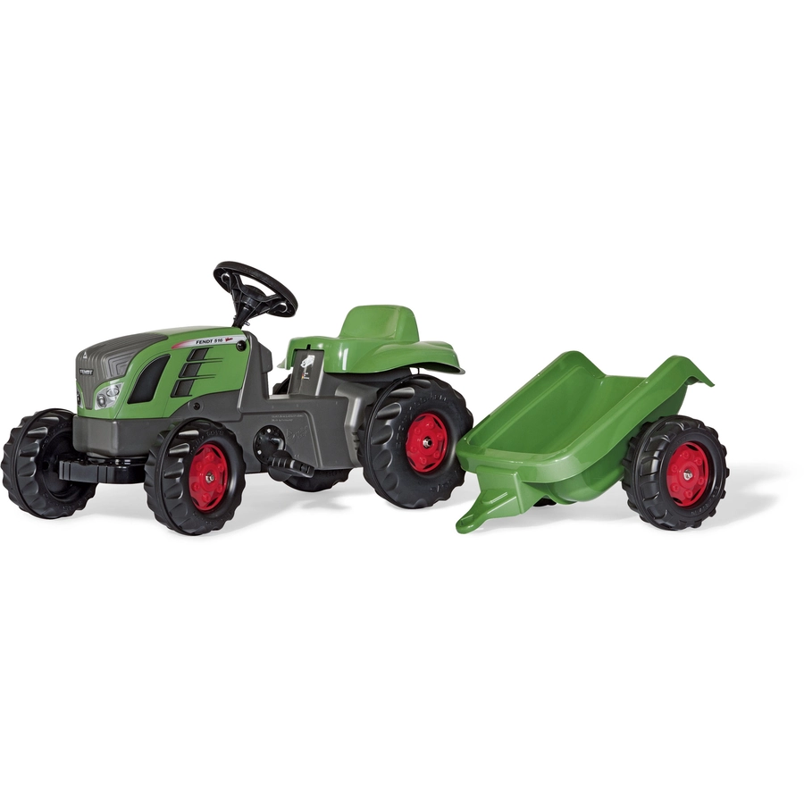 rolly®toys Kindertraktor rollykid Fendt 516 Vario mit rollyKid Trailer 013166
