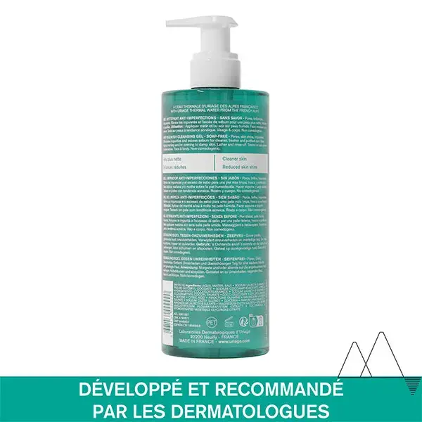 Uriage Hyséac Gel de Limpeza Anti-Imperfeições 500ml