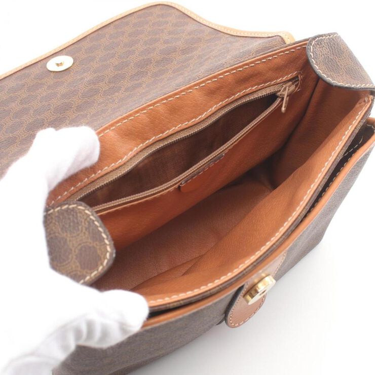 Celine Vintage Celine Crossbody Bag Brown