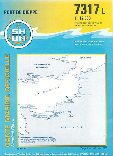 EPSHOM - 7317L PORT DE DIEPPE