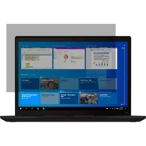 Lenovo 4XJ1M77975 filtre anti-reflets pour écran et filtre de confidentialité Ordinateur portable Filtre de confidentialité sans bords pour ordinateur