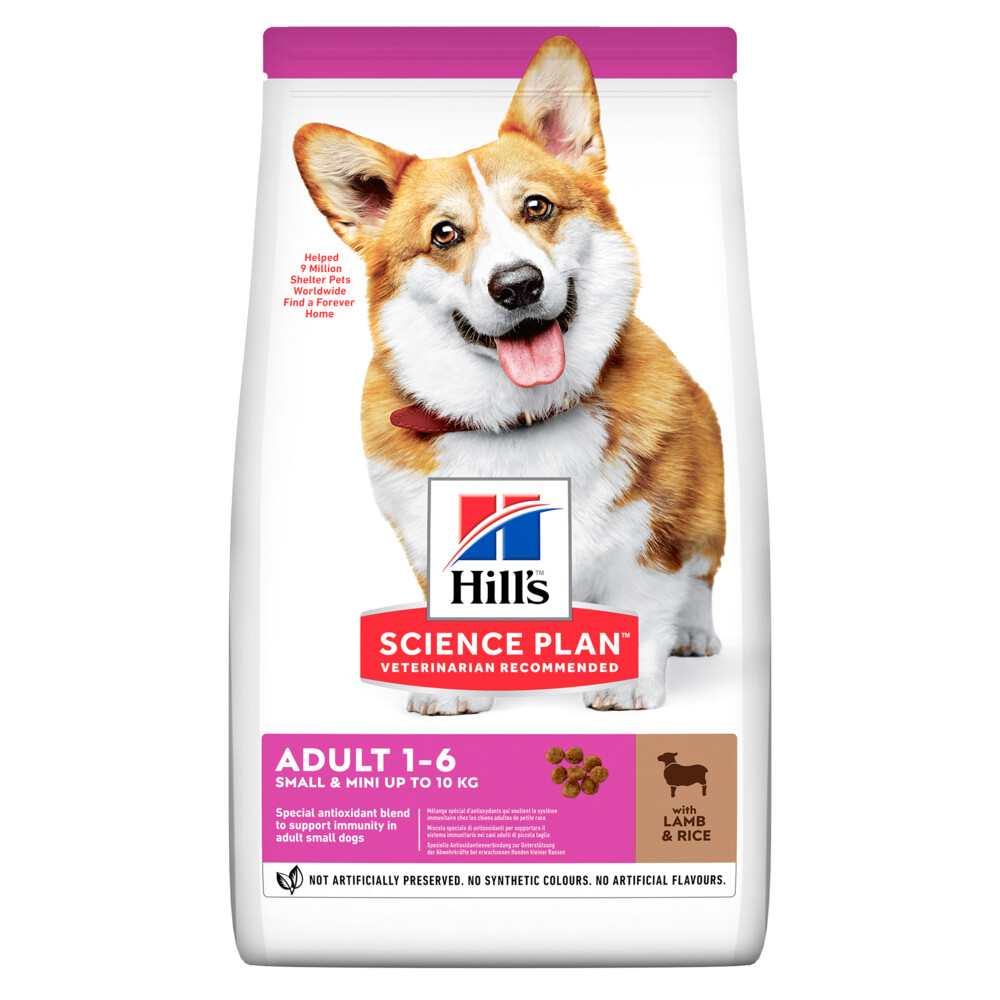 Hill's Science Plan Hondenvoer Adult Small - Mini Lam en Rijst1,5 kg